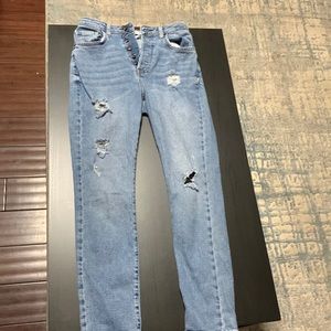 FOREVER 21 HIGHWAISTED JEANS